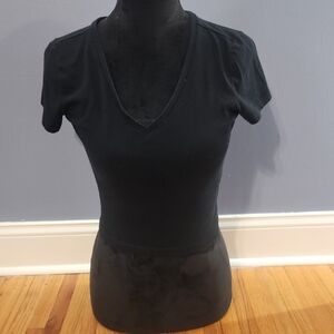 Wild Fable Fitted Gray Short Sleeve Tee